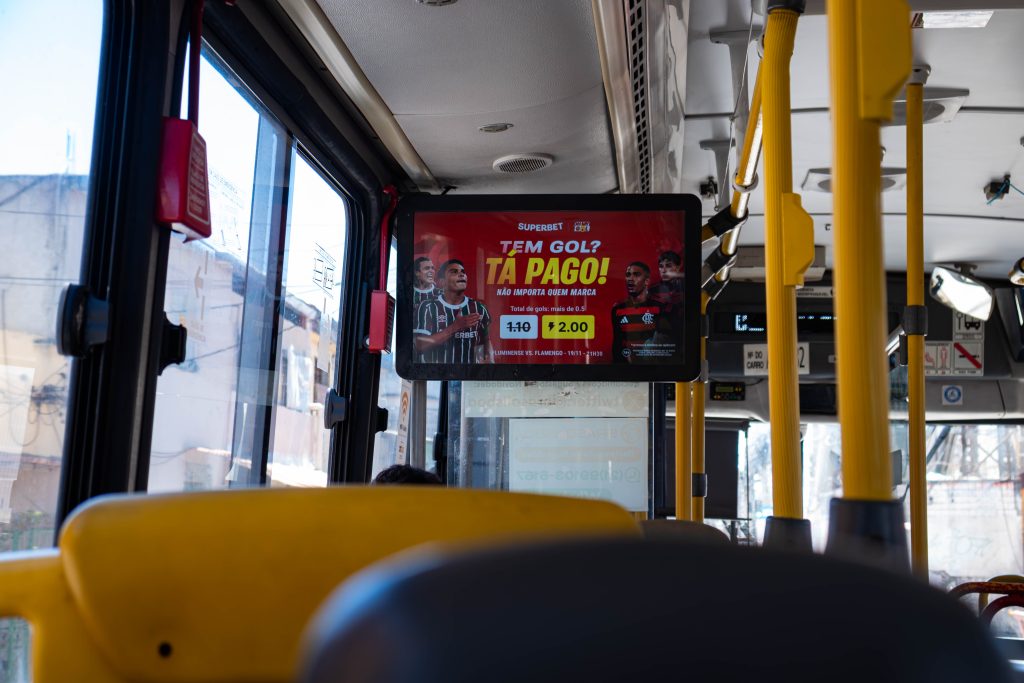 Campanha da Bet de DOOH